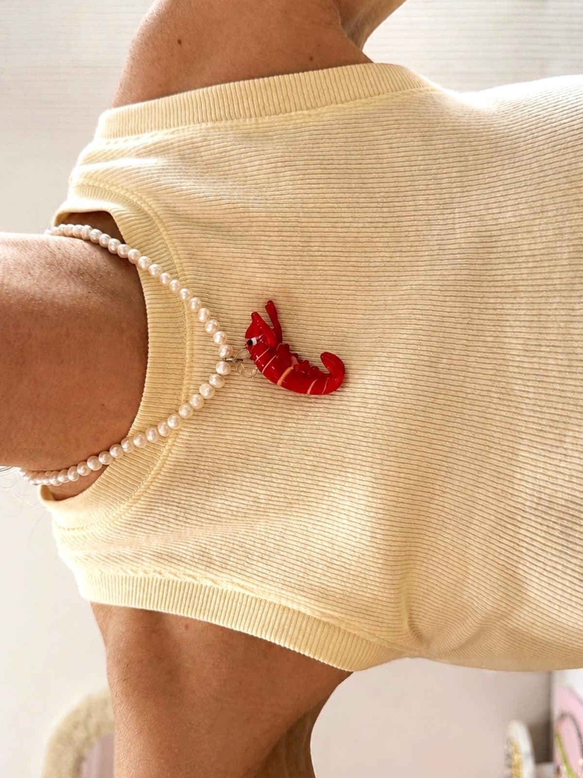 Колье из жемчуга "Shrimp" 3