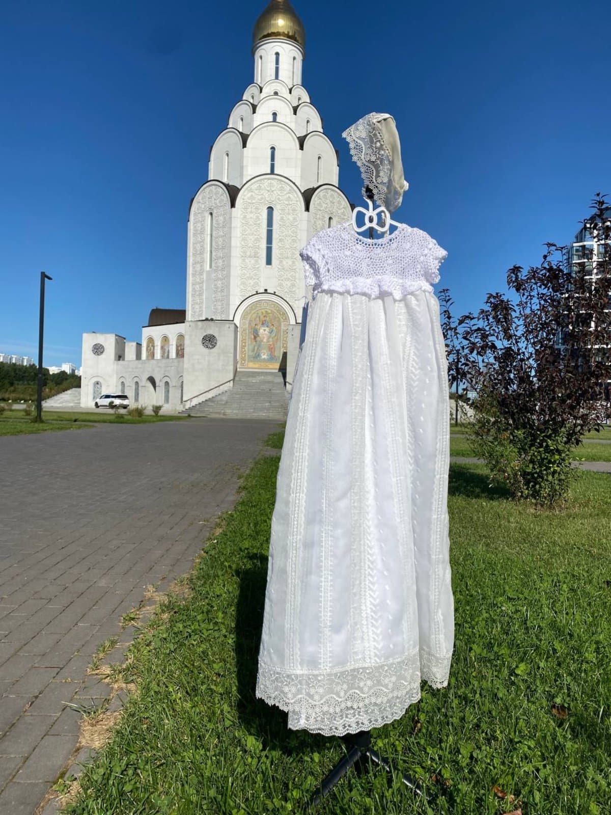 Крестильное платье для малышки. 3